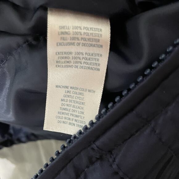 Oshkosh Bgosh Bib Snow Pants Size 2T Toddler Kids Navy Blue Ski Winter Snowsuit - Picture 5 of 6